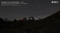Archiv Foto Webcam Prägraten am Großvenediger - Dorf Bichl und Maurer Berge 03:00