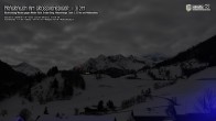 Archived image Webcam Prägraten am Großvenediger - Maurer Berge 23:00