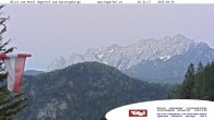 Archiv Foto Webcam Blick aufs Kaisergebirge 19:00