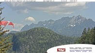 Archiv Foto Webcam Blick aufs Kaisergebirge 13:00