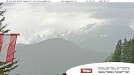 Archiv Foto Webcam Blick aufs Kaisergebirge 13:00