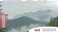 Archiv Foto Webcam Blick aufs Kaisergebirge 17:00
