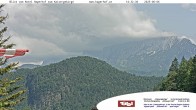 Archiv Foto Webcam Blick aufs Kaisergebirge 13:00