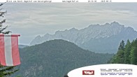 Archiv Foto Webcam Blick aufs Kaisergebirge 19:00