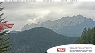 Archiv Foto Webcam Blick aufs Kaisergebirge 13:00