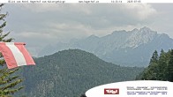 Archiv Foto Webcam Blick aufs Kaisergebirge 13:00