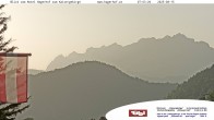 Archiv Foto Webcam Blick aufs Kaisergebirge 01:00