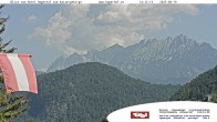 Archiv Foto Webcam Blick aufs Kaisergebirge 13:00