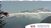 Archiv Foto Webcam Blick aufs Kaisergebirge 08:00