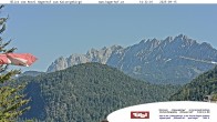 Archiv Foto Webcam Blick aufs Kaisergebirge 13:00