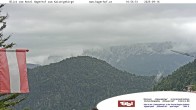 Archiv Foto Webcam Blick aufs Kaisergebirge 09:00