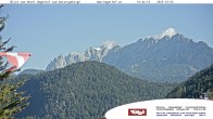 Archiv Foto Webcam Blick aufs Kaisergebirge 13:00