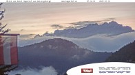 Archiv Foto Webcam Blick aufs Kaisergebirge 06:00