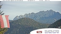 Archiv Foto Webcam Blick aufs Kaisergebirge 13:00