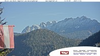 Archiv Foto Webcam Blick aufs Kaisergebirge 11:00