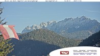 Archiv Foto Webcam Blick aufs Kaisergebirge 13:00