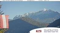 Archiv Foto Webcam Blick aufs Kaisergebirge 13:00