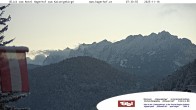 Archiv Foto Webcam Blick aufs Kaisergebirge 06:00