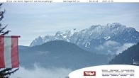 Archiv Foto Webcam Blick aufs Kaisergebirge 07:00
