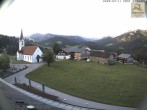 Archiv Foto Webcam Sibratsgfäll Das Dorf 05:00