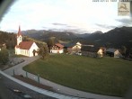 Archiv Foto Webcam Sibratsgfäll Das Dorf 19:00