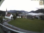 Archiv Foto Webcam Sibratsgfäll Das Dorf 19:00