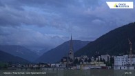 Archiv Foto Webcam Davos: Sport- und Tourismuszentrum 04:00