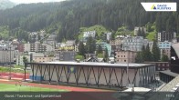 Archiv Foto Webcam Davos: Sport- und Tourismuszentrum 14:00