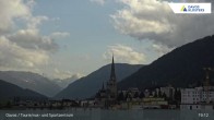 Archiv Foto Webcam Davos: Sport- und Tourismuszentrum 18:00