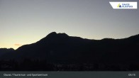 Archiv Foto Webcam Davos: Sport- und Tourismuszentrum 04:00