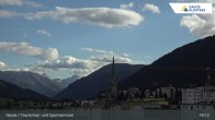 Archiv Foto Webcam Davos: Sport- und Tourismuszentrum 18:00