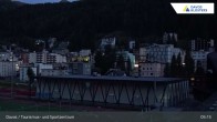 Archiv Foto Webcam Davos: Sport- und Tourismuszentrum 04:00