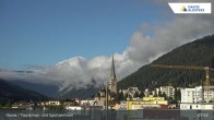 Archived image Webcam Tourism Center Davos 07:00