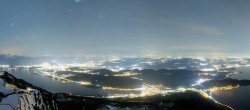 Archived image Webcam View of Rigi Kulm 23:00