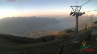 Archiv Foto Webcam Cardada Cimetta: Blick Sesselbahn 06:00