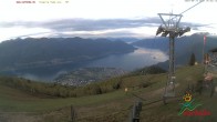 Archiv Foto Webcam Cardada Cimetta: Blick Sesselbahn 05:00