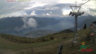 Archiv Foto Webcam Cardada Cimetta: Blick Sesselbahn 17:00