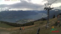 Archiv Foto Webcam Cardada Cimetta: Blick Sesselbahn 13:00