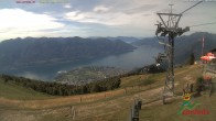 Archiv Foto Webcam Cardada Cimetta: Blick Sesselbahn 09:00