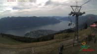 Archiv Foto Webcam Cardada Cimetta: Blick Sesselbahn 11:00