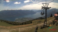 Archiv Foto Webcam Cardada Cimetta: Blick Sesselbahn 13:00