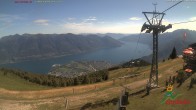 Archiv Foto Webcam Cardada Cimetta: Blick Sesselbahn 15:00