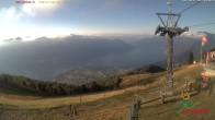 Archiv Foto Webcam Cardada Cimetta: Blick Sesselbahn 08:00