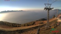 Archiv Foto Webcam Cardada Cimetta: Blick Sesselbahn 07:00