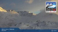 Archiv Foto Webcam View Riederalp Moosfluh 07:00