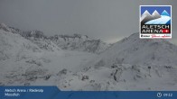 Archiv Foto Webcam View Riederalp Moosfluh 08:00