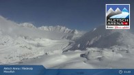 Archiv Foto Webcam View Riederalp Moosfluh 10:00