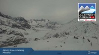 Archiv Foto Webcam View Riederalp Moosfluh 08:00