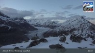 Archiv Foto Webcam View Riederalp Moosfluh 02:00