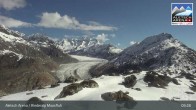 Archiv Foto Webcam View Riederalp Moosfluh 08:00